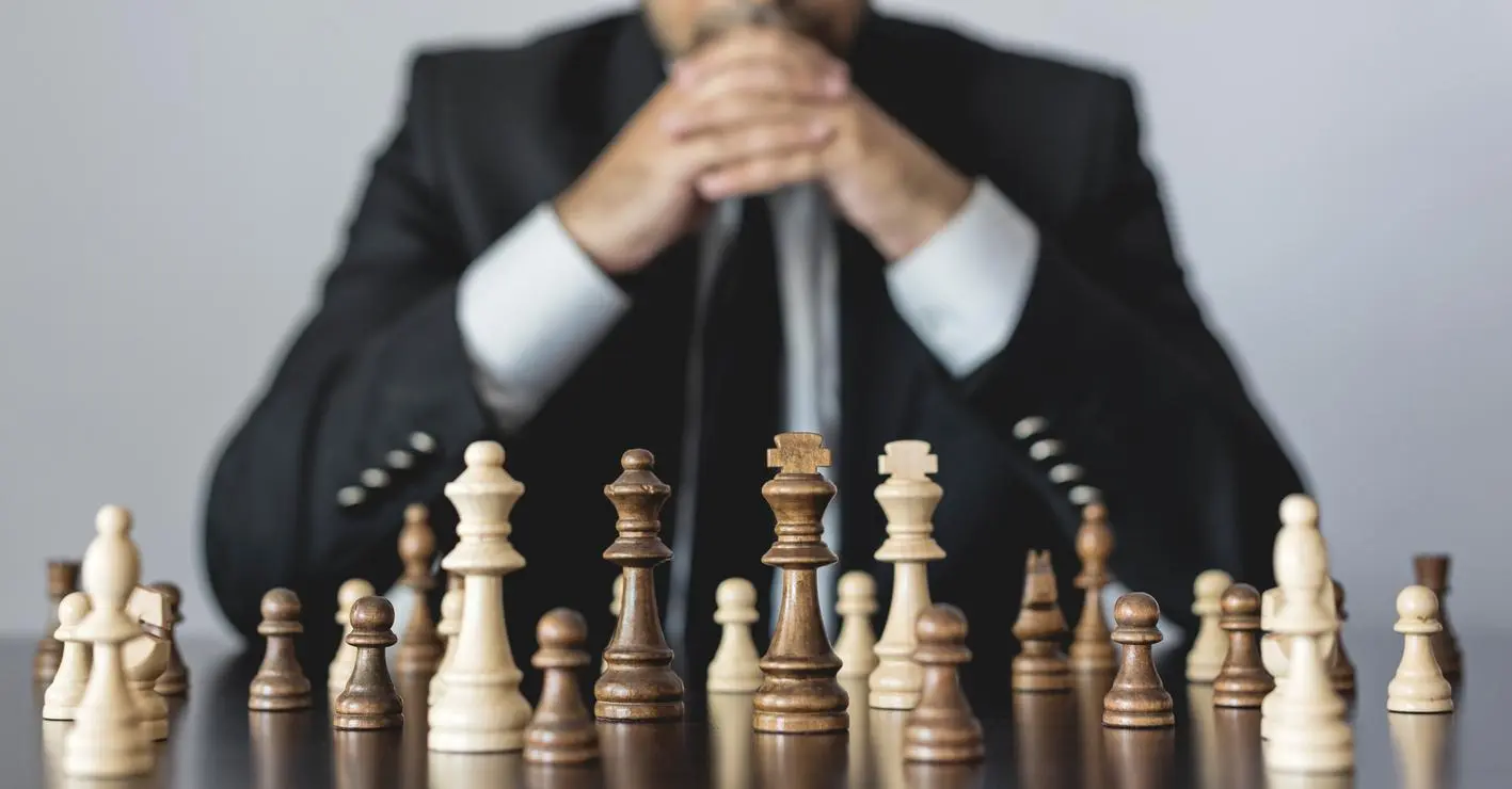 The chess pieces